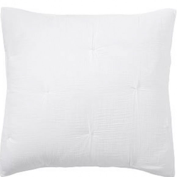 Pottery Barn Bedding 2 Pottery Barn Euro Quilted Shams Poshmark